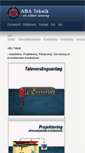 Mobile Screenshot of abateknik.dk