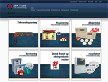 Tablet Screenshot of abateknik.dk